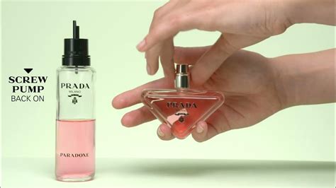 how to refill prada perfume|paradoxe prada refill.